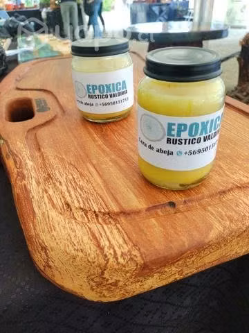 Cera de abeja para sellado de maderas