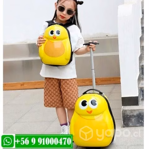 Mochila tipo huevito para niños