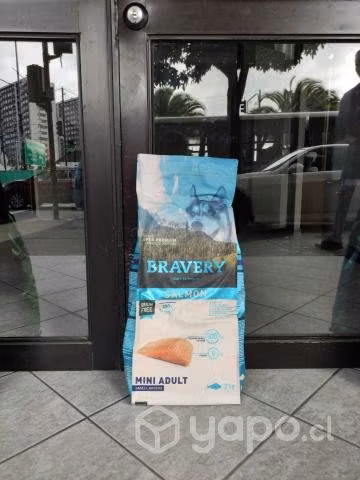 Oferta Alimento Perro Bravery Mini Adulto Salmon