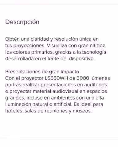 Proyector Digital VIEW SONIC LS500WH - Imagen 2