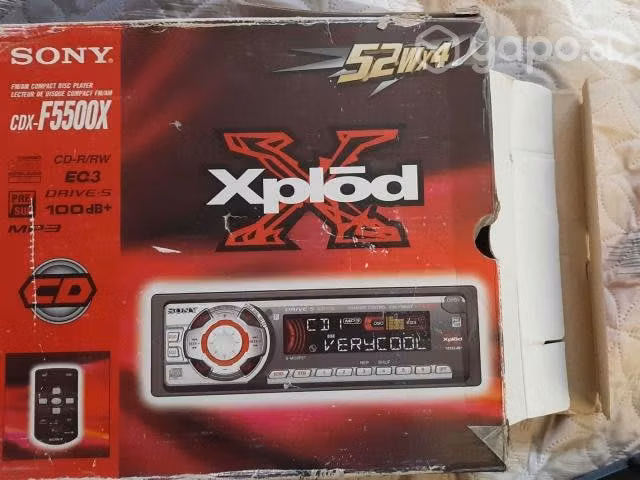 Radio de Auto Sony xplod F5500X