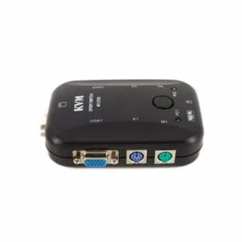 2 Puertos Usb Vga Kvm Switch Box Mouse Teclado
