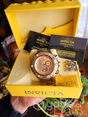 Reloj original invicta exclusivo