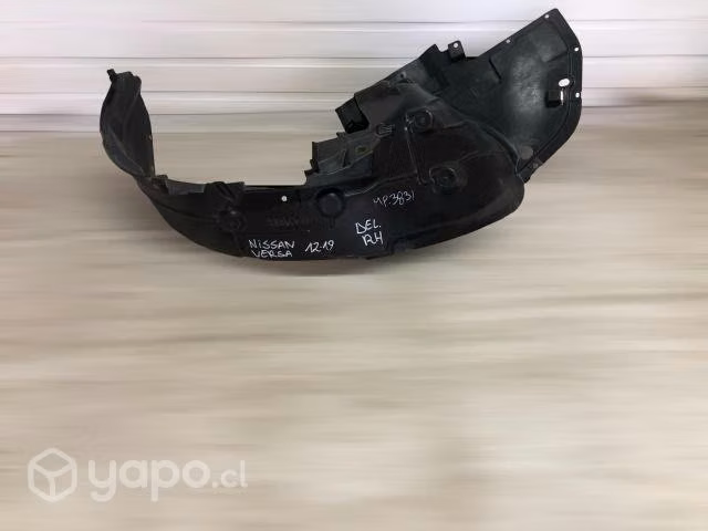 Guardafango delantero rh nissan versa 2012-2019