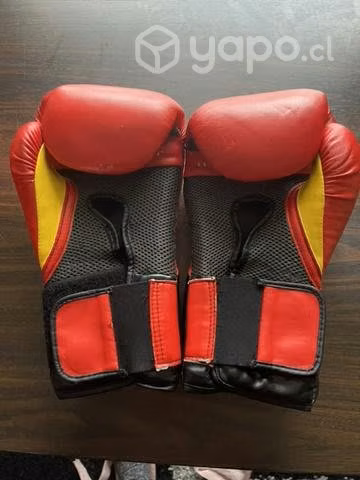 Guantes de Boxeo Everlast + cabezal MUUK + bucal - Imagen 2