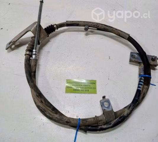 Piola Freno Mano Trasera Izquierda (SNI073) Ssangy