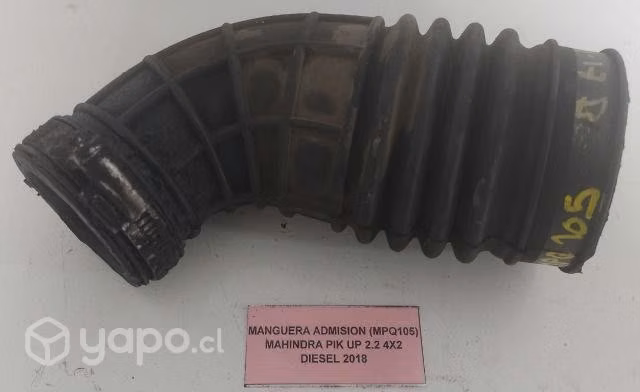 Manguera Admision (MPQ105) Mahindra Pik Up 2018