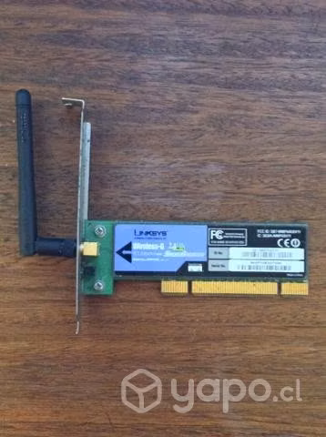 Tarjeta de red Linksys Wireless WMP54GS