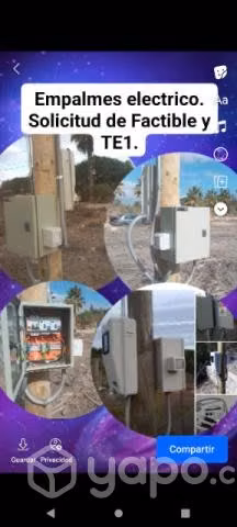 Empalmes eléctricos, Factibilidad, SEC TE1