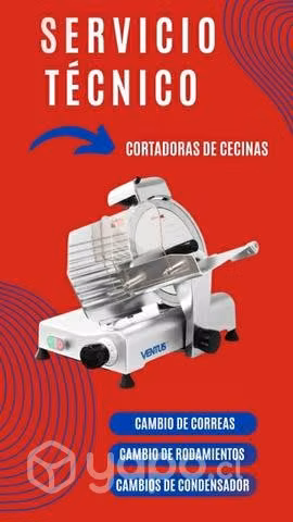 Reparación/Mantención Cortadora de Cecinas
