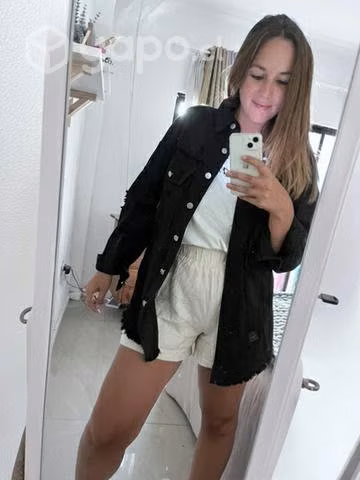 Chaqueta mezclilla oversize - Imagen 2