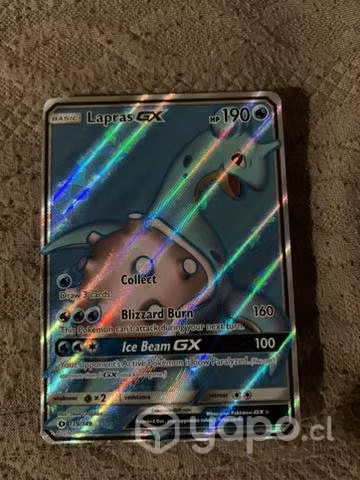 Carta Pokemon Lapras GX FULLART 139/149