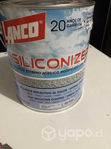 Sellador Impermeabilizante De Techos Siliconizer L