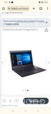 Notebook dynabook Toshiba - Imagen 3