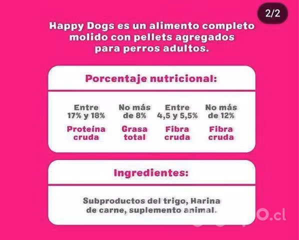 Alimento de perro