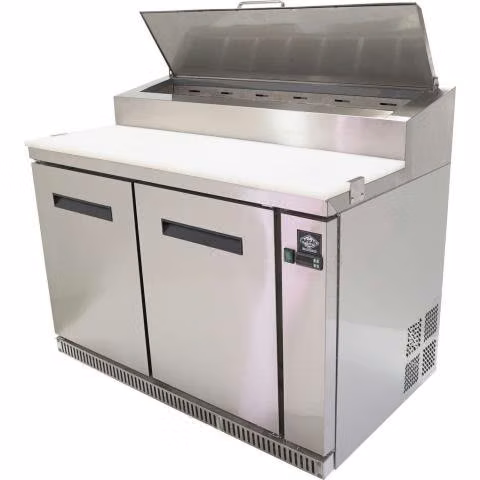 Mesón Refrigerado 474 litros Salsero, Pizzero