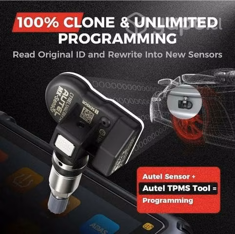 Sensor TPMS Autel original venta y programacion