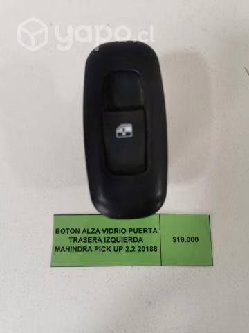 Boton Alza Vidrio Tras Izq Mahindra Pik Up 2018
