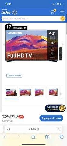 Smart TV Samsung 43" - Imagen 2