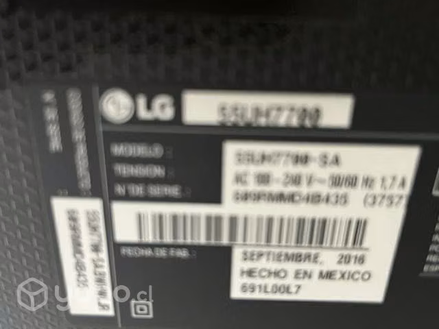 Tv led lg 55uh7700