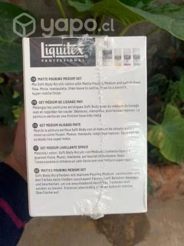 Set acrilicos liquitex