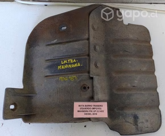 Guardafango Tras Izq (MPQ183) Mahindra Pik Up 2018