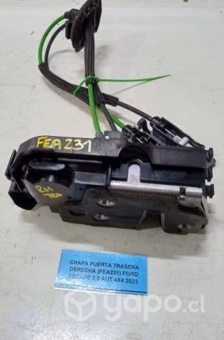 Chapa Puerta Trasera Derecha (FEA231) Ford Escape
