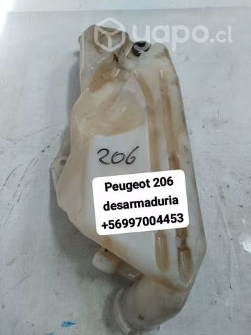 Depósito sapito limpiaparabrisas Peugeot 206