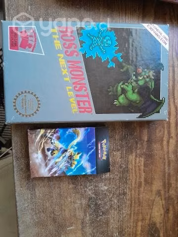 Juego boss monster y mazo pokemon