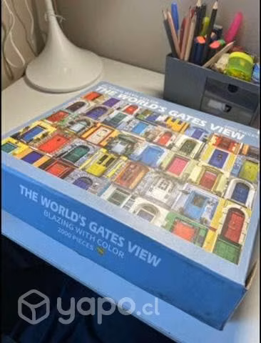 Puzzle 2000 piezas de puertas