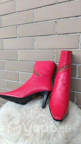 Botines taco N38 NUEVOS - Imagen 2