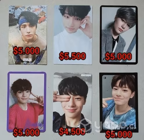 Photocards de Stray Kids ORIGINALES