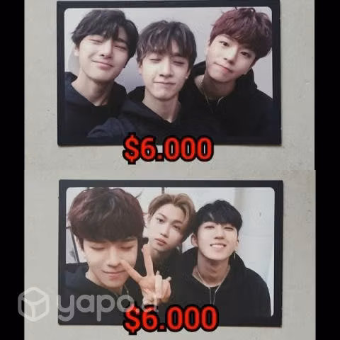 Photocards de Stray Kids ORIGINALES