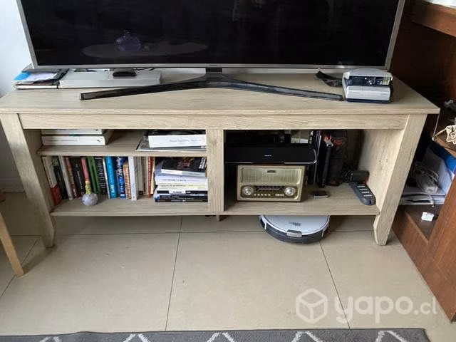 Mueble TV madera clara - Imagen 2