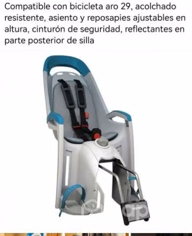 Silla para bici