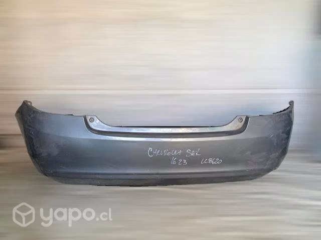 Parachoque trasero chevrolet sail 2016-2023