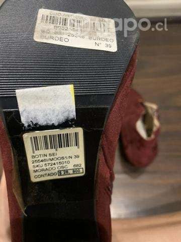 Botín tacón alto marca zei - Imagen 4