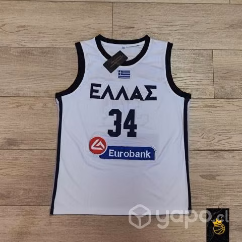 Camiseta Giannis Antetokounmpo Selección de Grecia