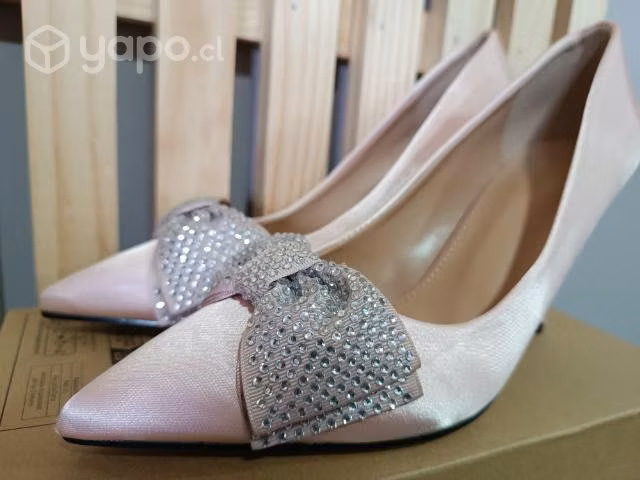 Zapatos de taco N°39 ¡¡NUEVOS Y EXCLUSIVOS!! - Imagen 6