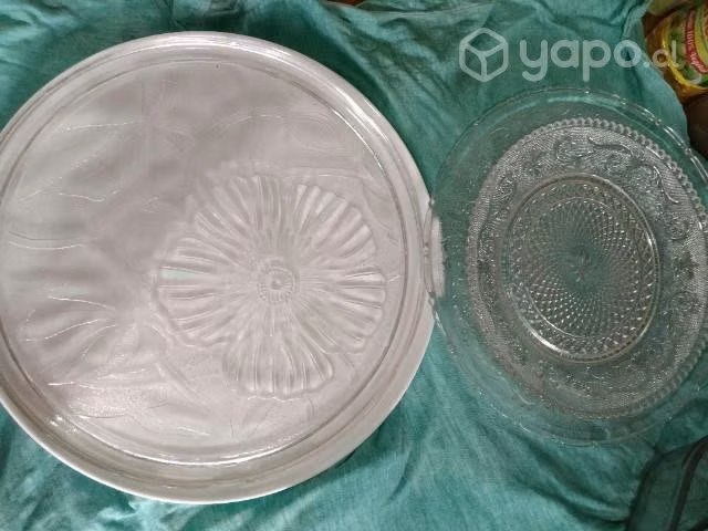 Platos para torta o dulces de vidrio 10 mil todos - Imagen 4