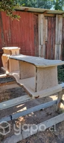 Rack rústico hecho a mano