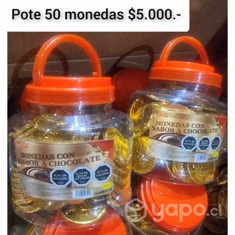 Pote 50 monedas