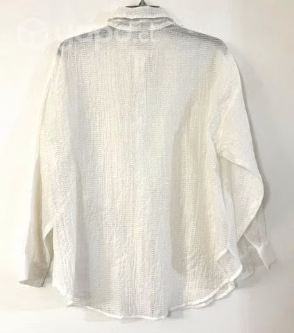 Blusa Semi Transparente Marca Design byKorea L/XL - Imagen 2