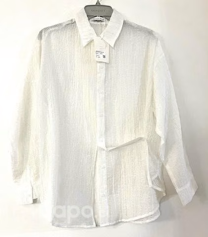 Blusa Semi Transparente Marca Design byKorea L/XL - Imagen 5