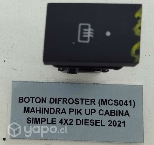 Boton Difroster (MCS041) Mahindra Pik Up 2021