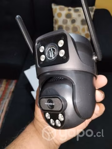 Cámaras de seguridad doble lente para exterior