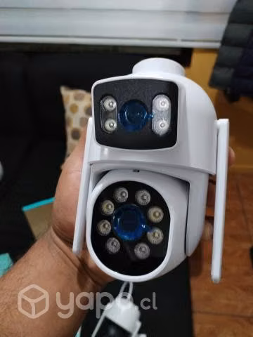 Cámaras de seguridad doble lente para exterior