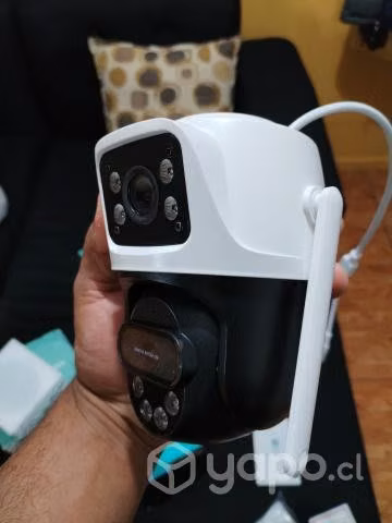 Cámaras de seguridad doble lente para exterior