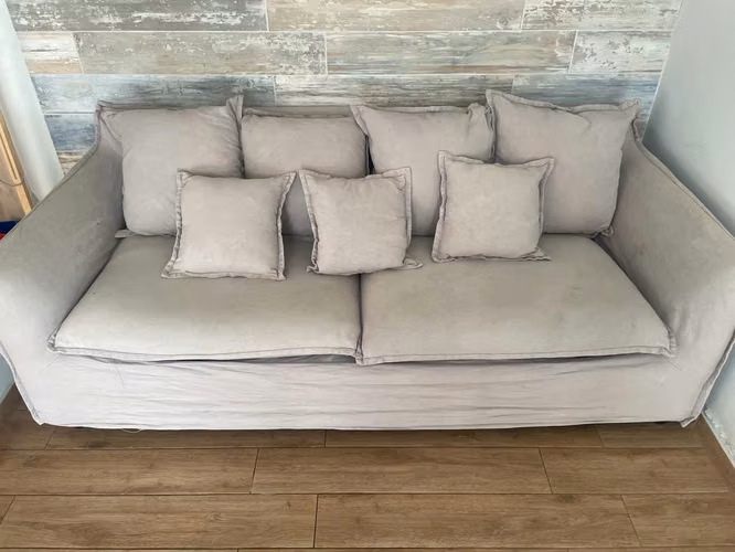 Sillón 3 cuerpos semi nuevo - Imagen 2