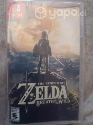 Juego de Zelda breath of the wild